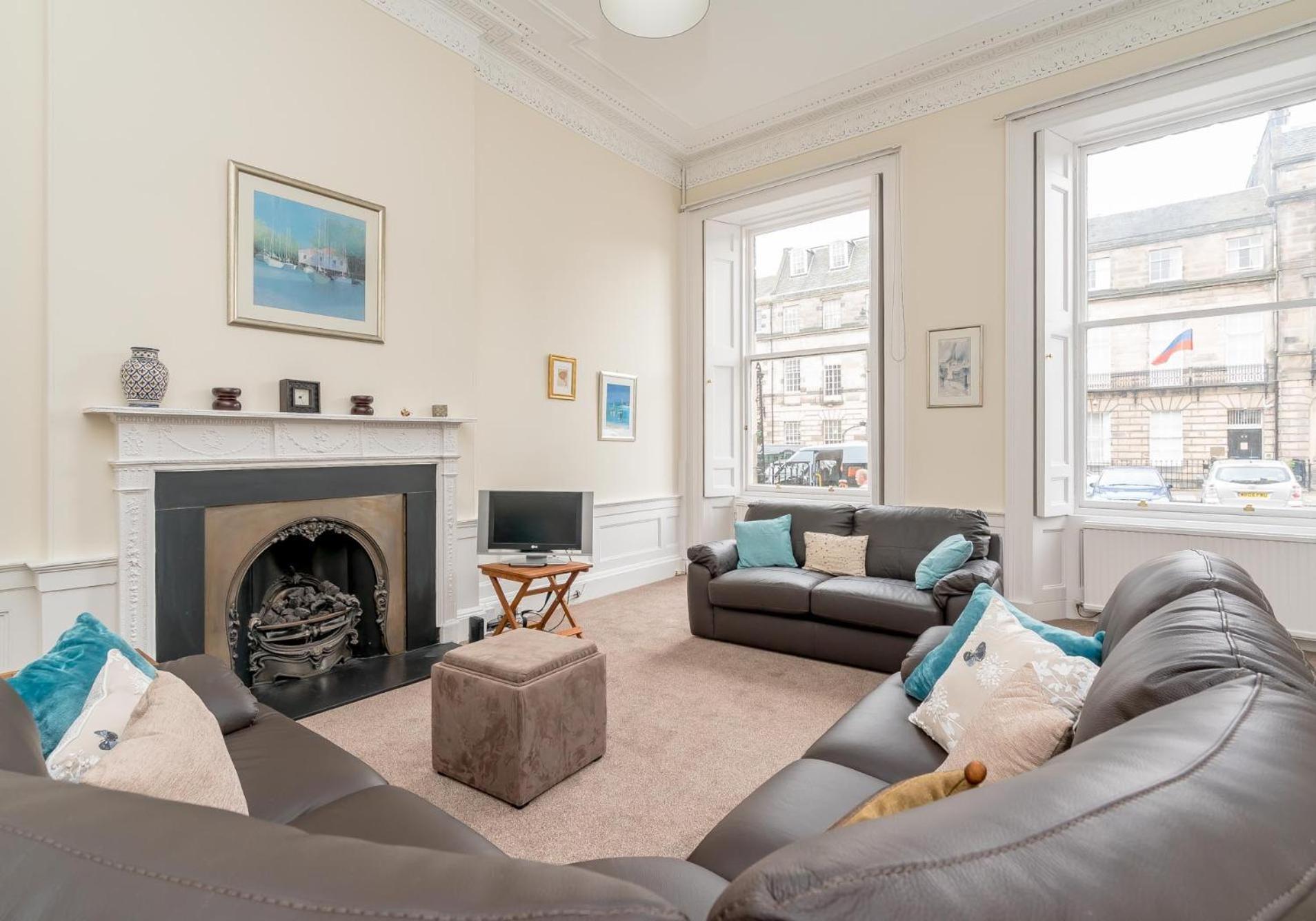 אדינבורו Melville Street Apartment מראה חיצוני תמונה