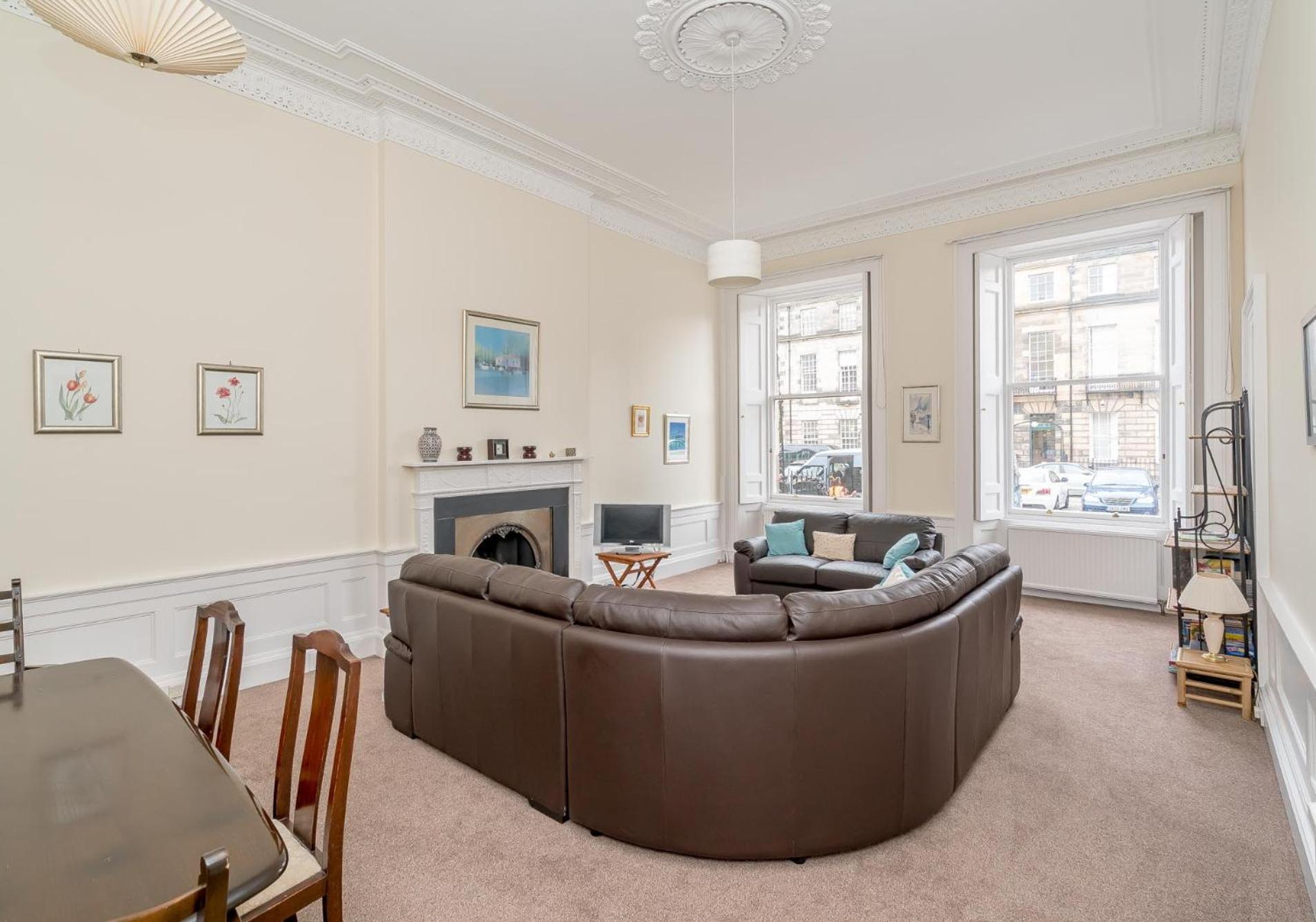 אדינבורו Melville Street Apartment מראה חיצוני תמונה