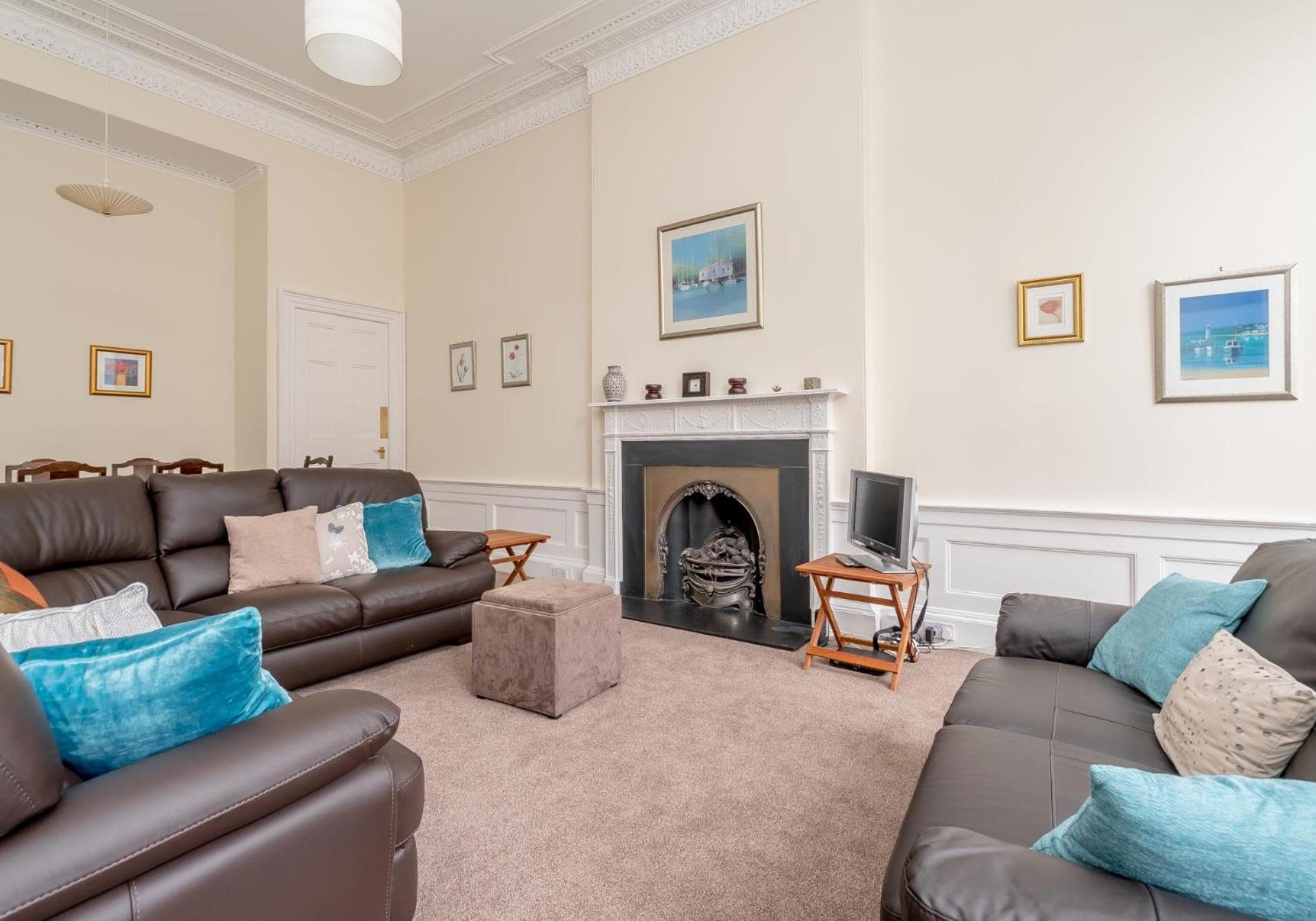 אדינבורו Melville Street Apartment מראה חיצוני תמונה
